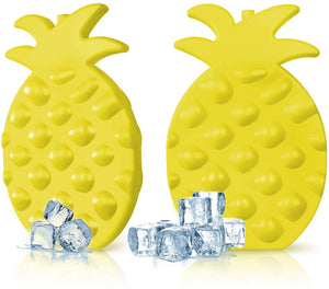 BLUE ELE Cute  Freezer Packs,Set of 2, Pineapple Shape in Yellow