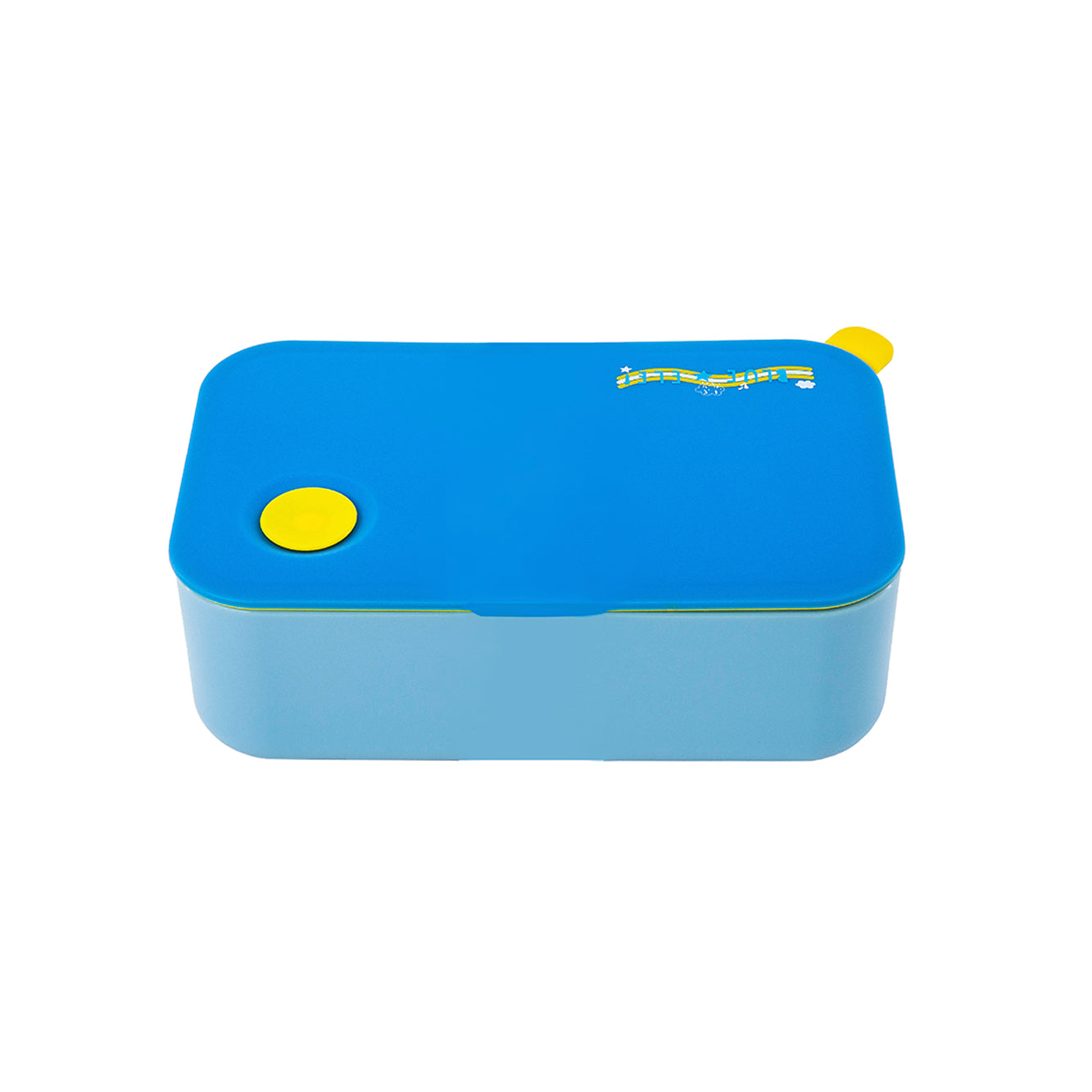 Blue Ele BE03 Lunch Box for Kids Children with Spoon, Fork & Sauce pots